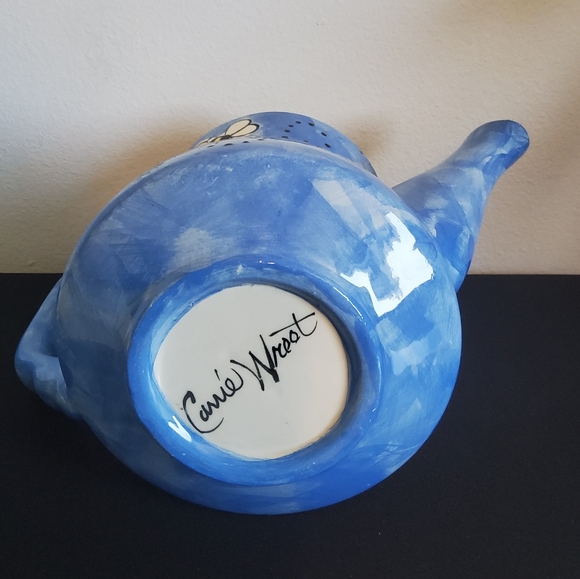 Vintage Carrie Wroot Ceramic Tea Pot - Picture 5 of 5